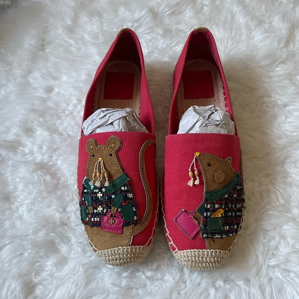 TORY BURCH RITA RAT ESPADRILLES✨ - Picture 1 of 2